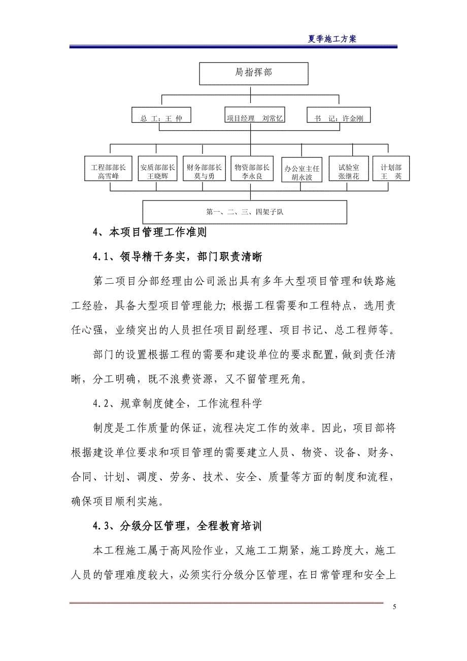 铁路项目夏季施工方案_第5页