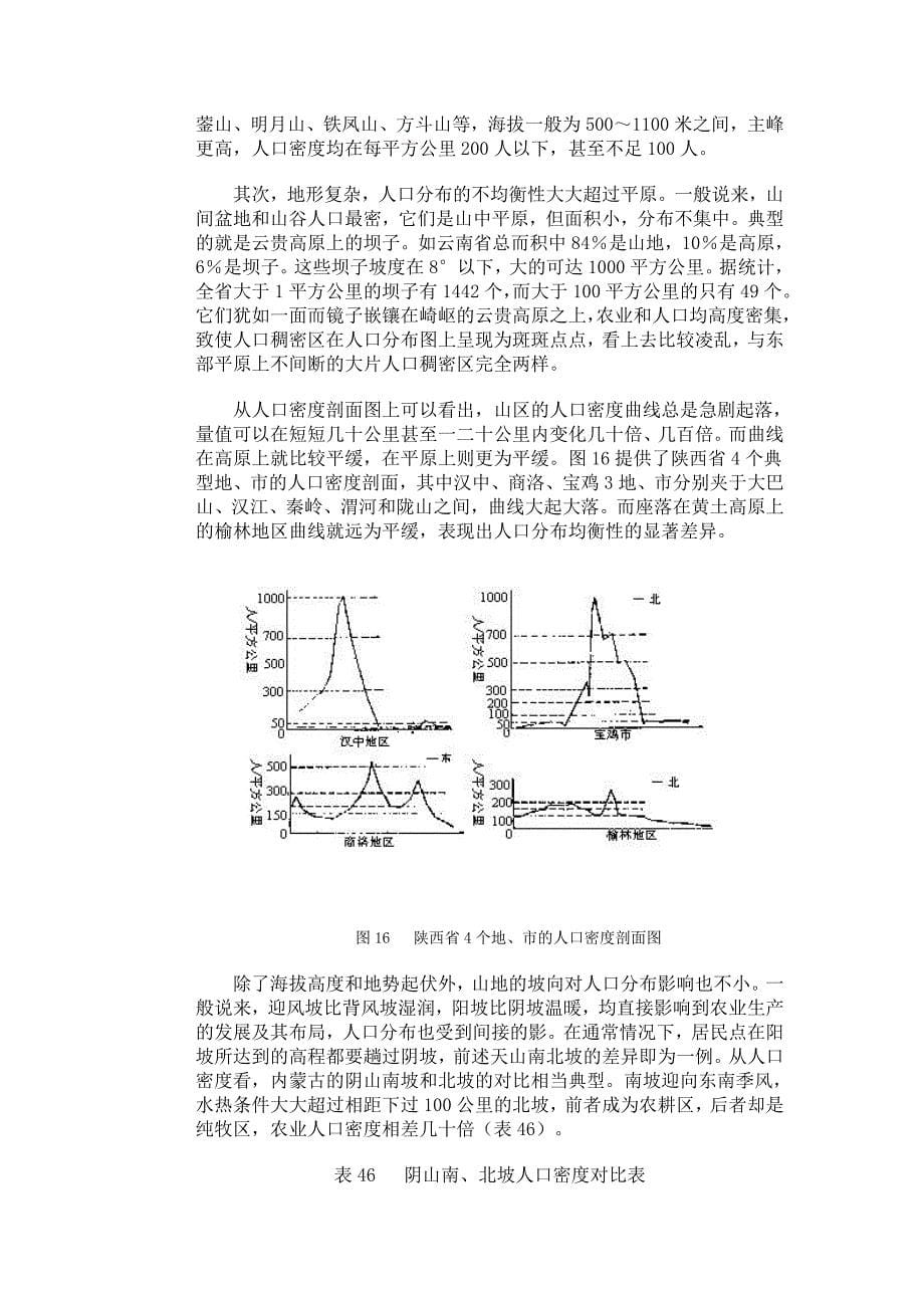 影响我国人口分布的自然环境因素_第5页