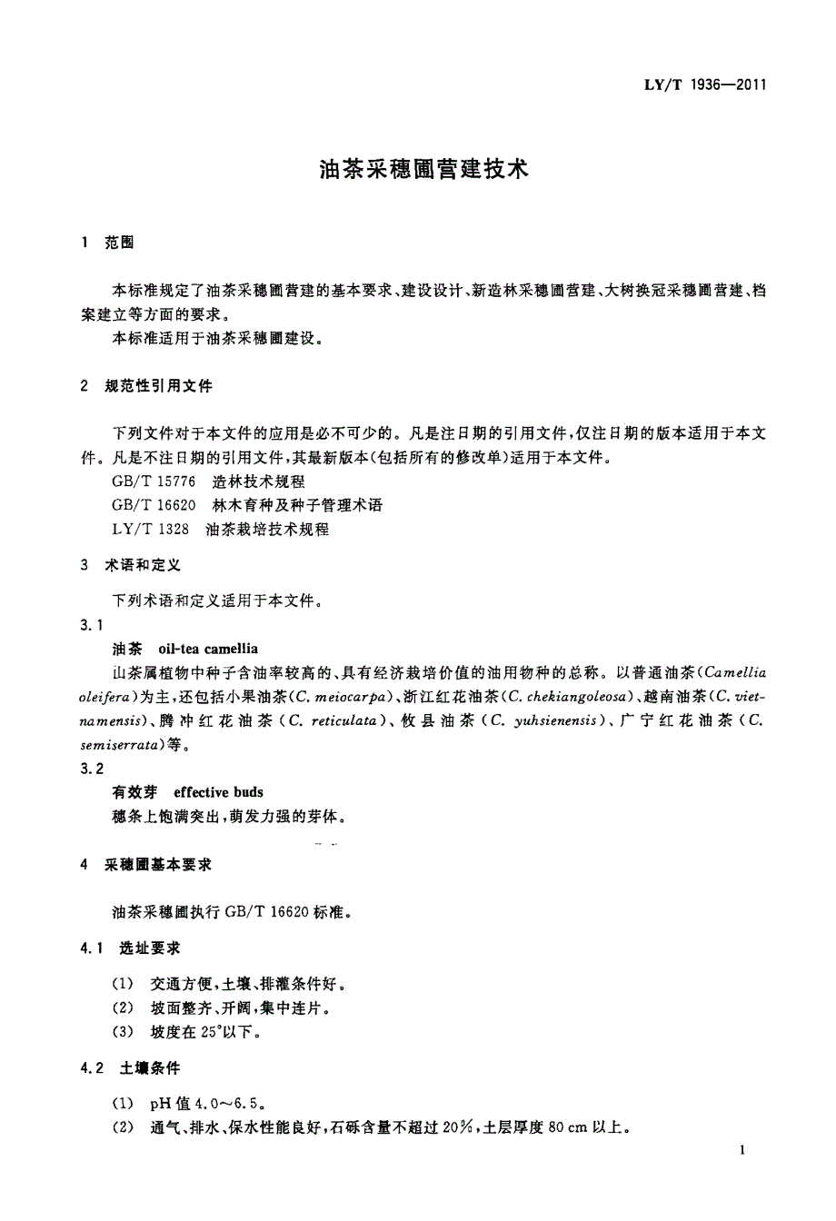 油茶采穗圃营建技术_第4页