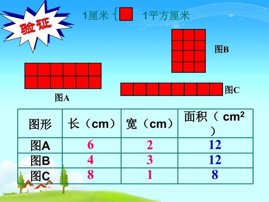 新人教版三年级下册长方形和正方形的面积计算导学案_第5页