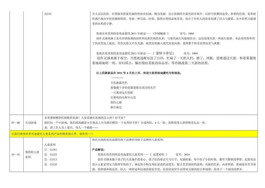 “简约之美”模特走秀主持人串词(动促结合)改_第5页