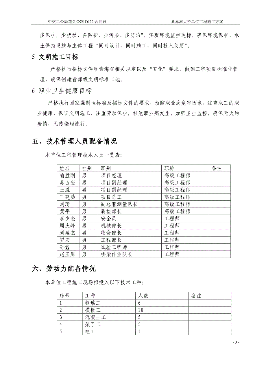 桑赤河大桥单位工程施工方案_第3页