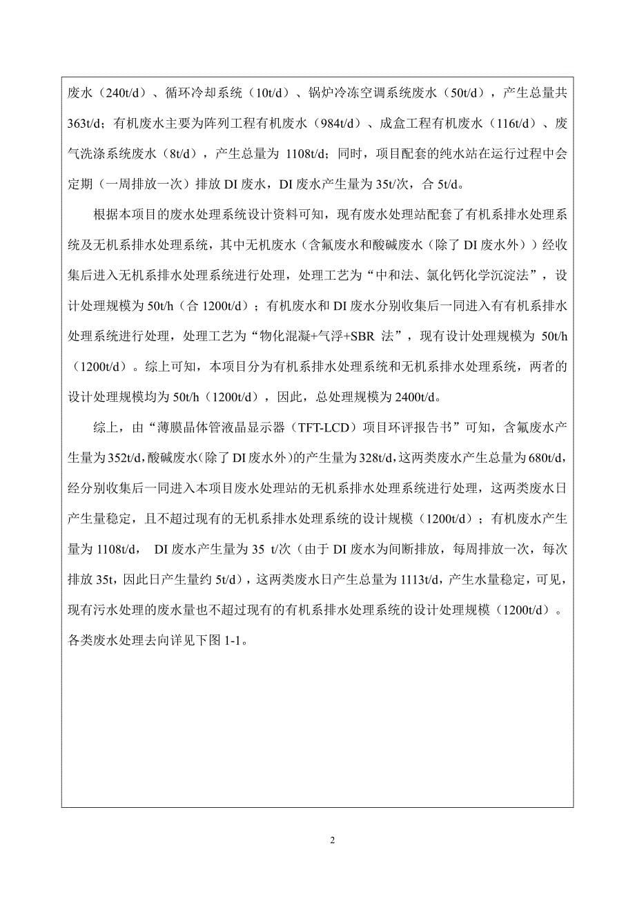 环境影响评价报告公示：信利半导体有限公司18号厂房tft-lcd项目废水处理站改造项目环评报告_第5页