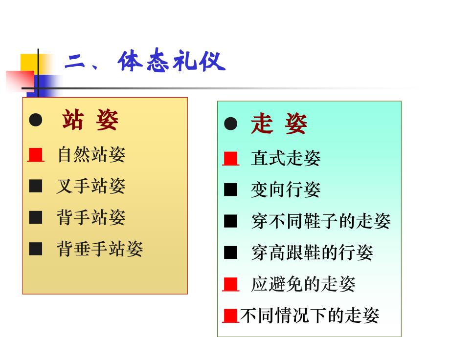 商务礼仪仪态表情语言_第3页