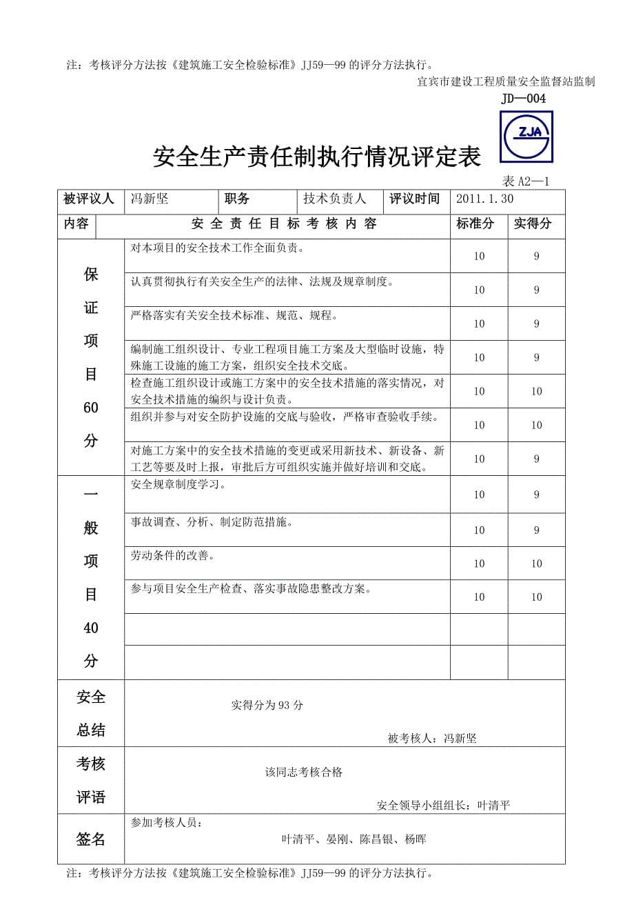 安全生产责任制及文明施工管理制度a—2_第5页