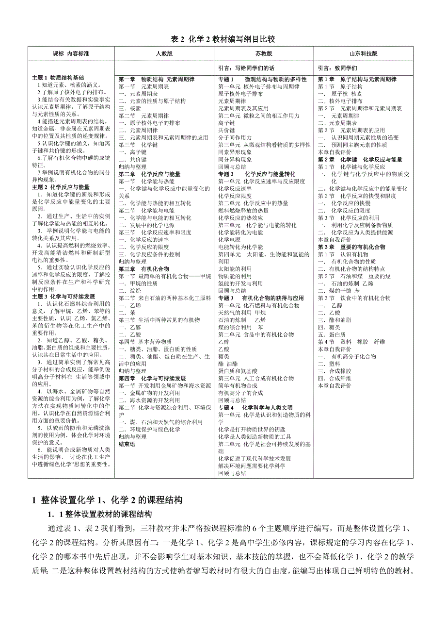 新课标三种高中化学必修教材的编写特点分析_815_第3页