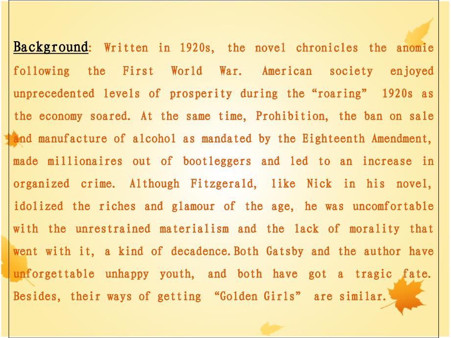 The great Gatsby 了不起的盖茨比_第5页