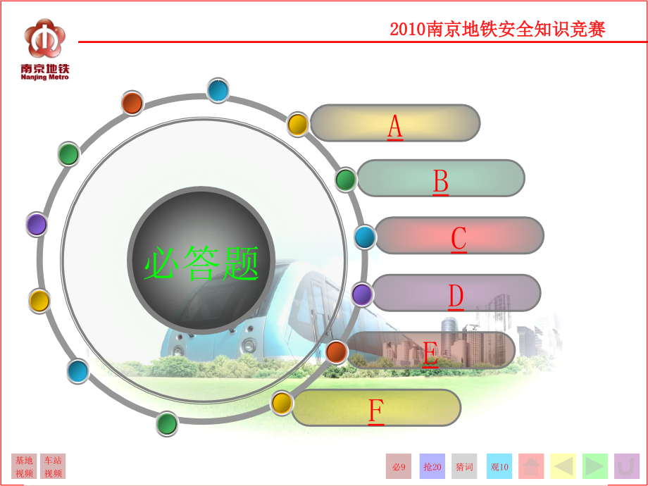 南京地铁安全知识竞赛_第3页