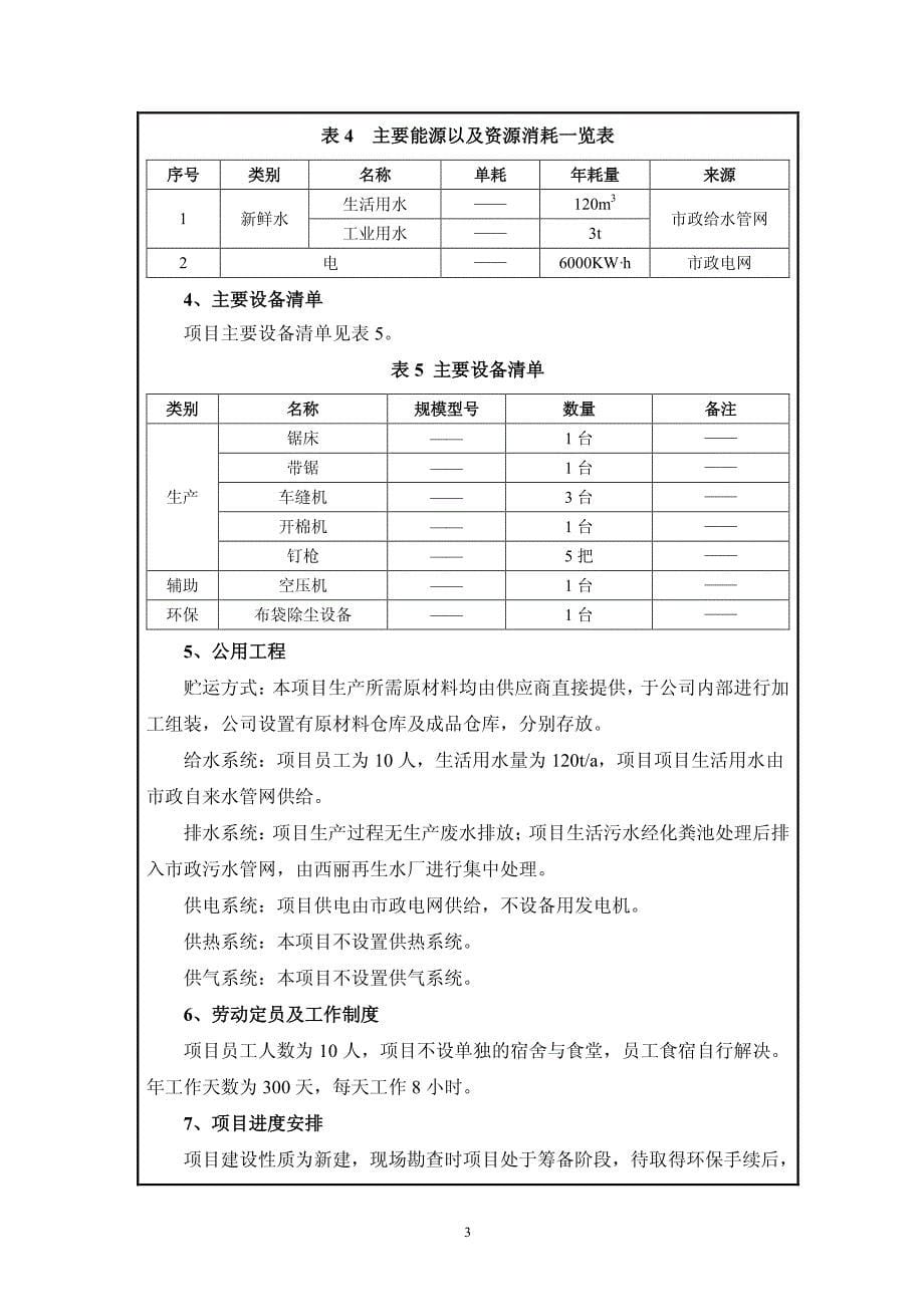 环境影响评价报告公示：从事沙发、椅子的生产环评报告_第5页