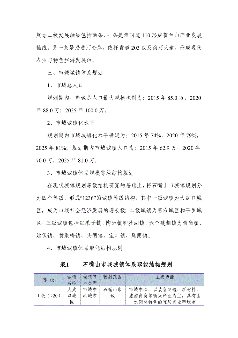 石嘴山市城市发展总体规划_第4页