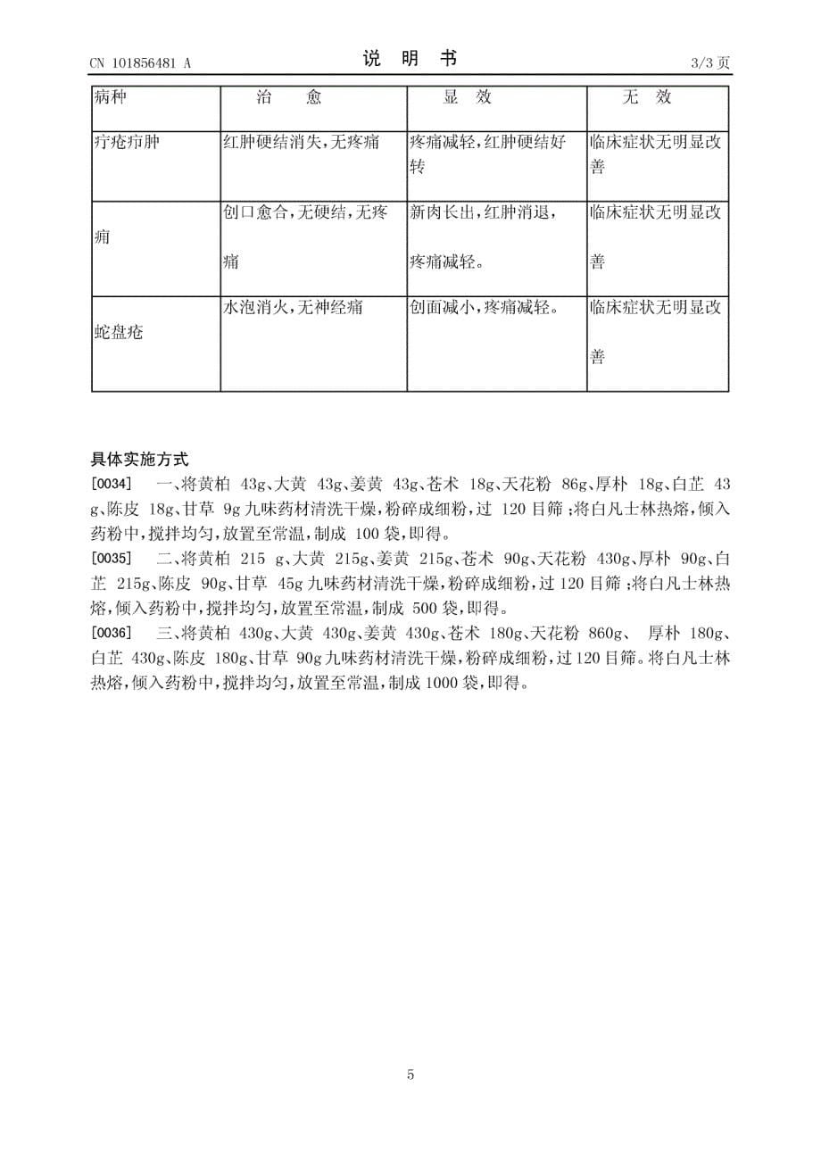 一种消肿散结的外用膏剂_第5页