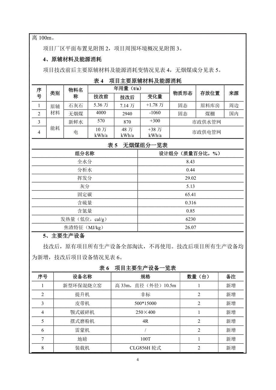 环境影响评价报告公示：宣城市九龙石灰厂节能环保技改项目环评报告_第5页