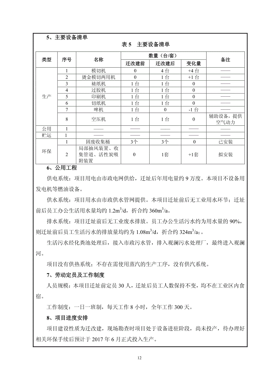 环境影响评价报告公示：生产加工包装装潢印刷品的印刷环评报告_第4页