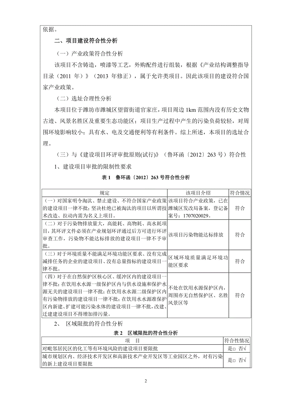 环境影响评价报告公示：年组装500台（套）农业机械及配件项目环评报告_第3页