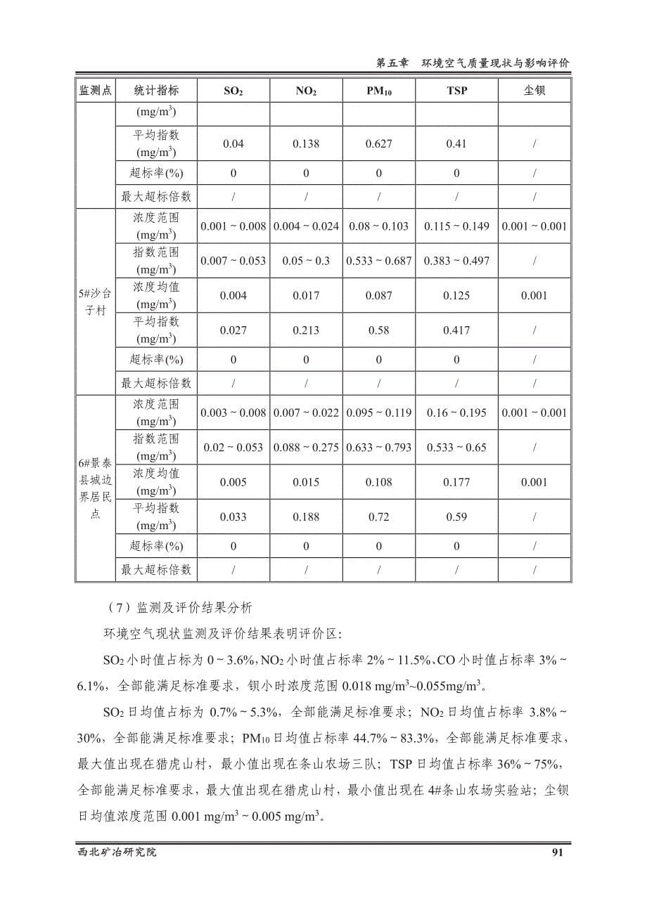 环境影响评价报告公示：硅钙钡合金矿热炉(5)环评报告_第5页