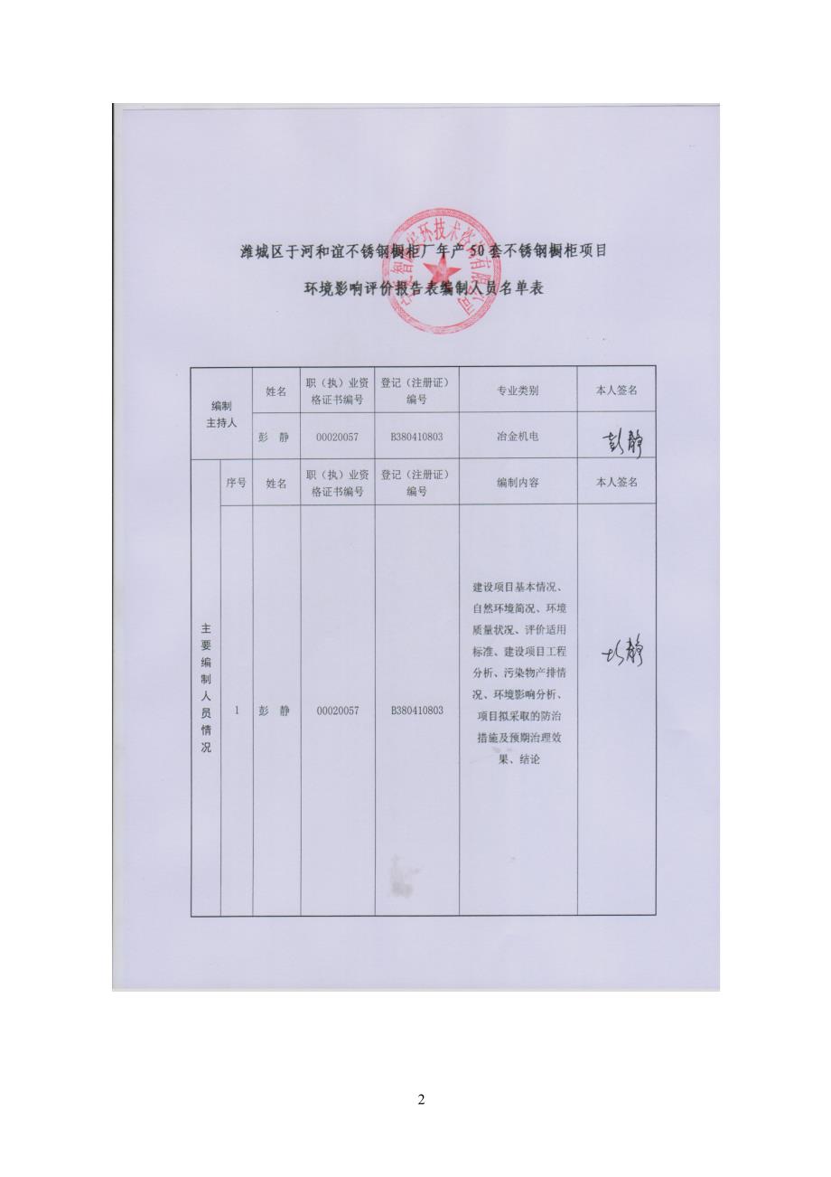 环境影响评价报告公示：年产50套不锈钢橱柜项目环评报告_第3页