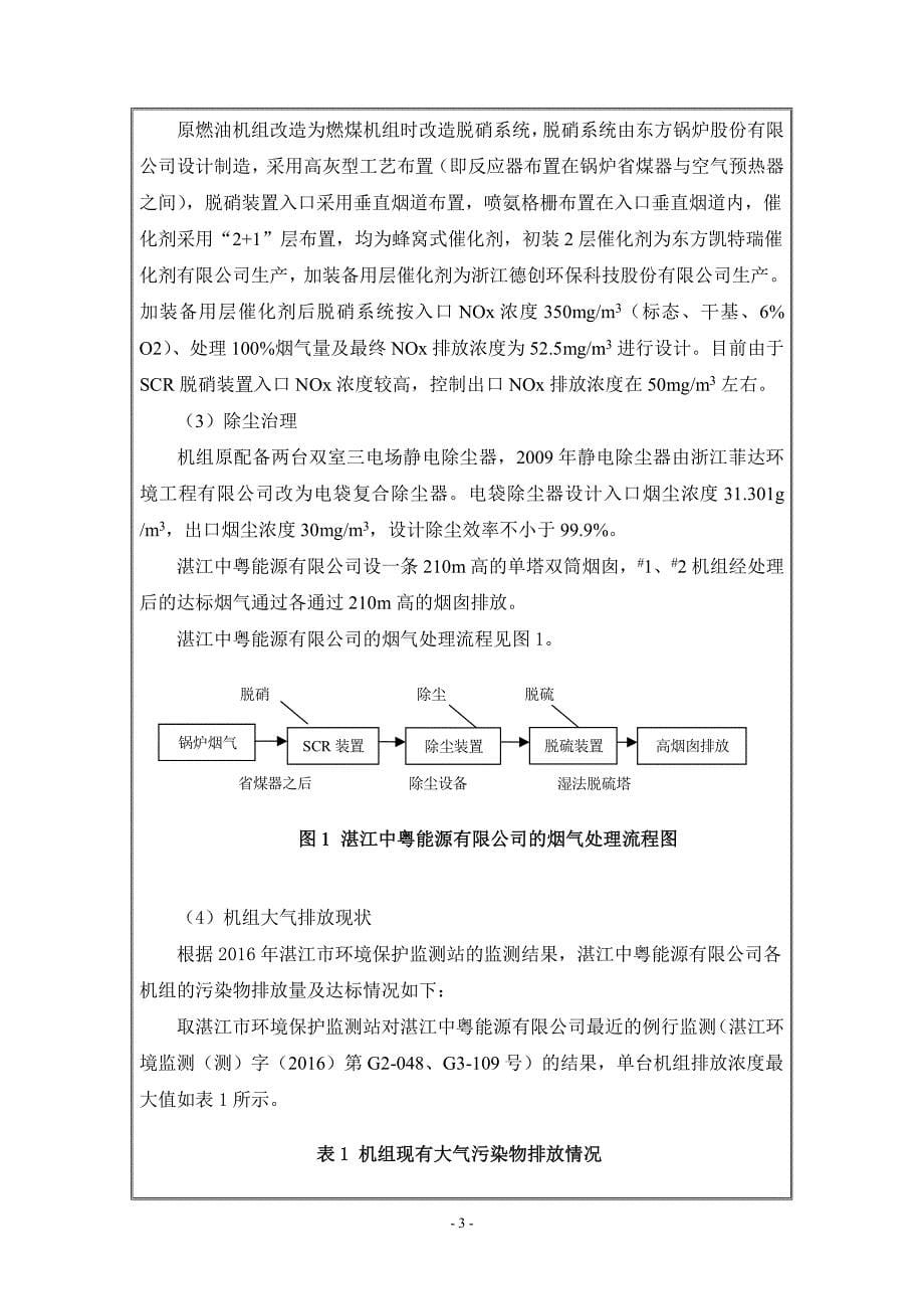 环境影响评价报告公示：湛江中粤能源mw机组超低排放改造工程湛江中粤能源湛江市赤环评报告_第5页