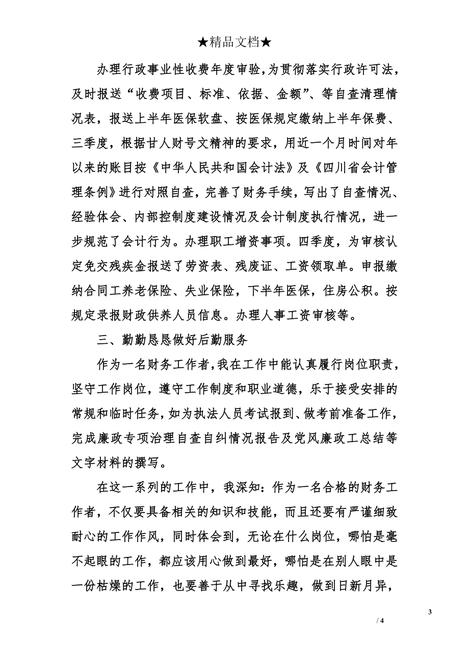 会计下一年度工作总结_第3页