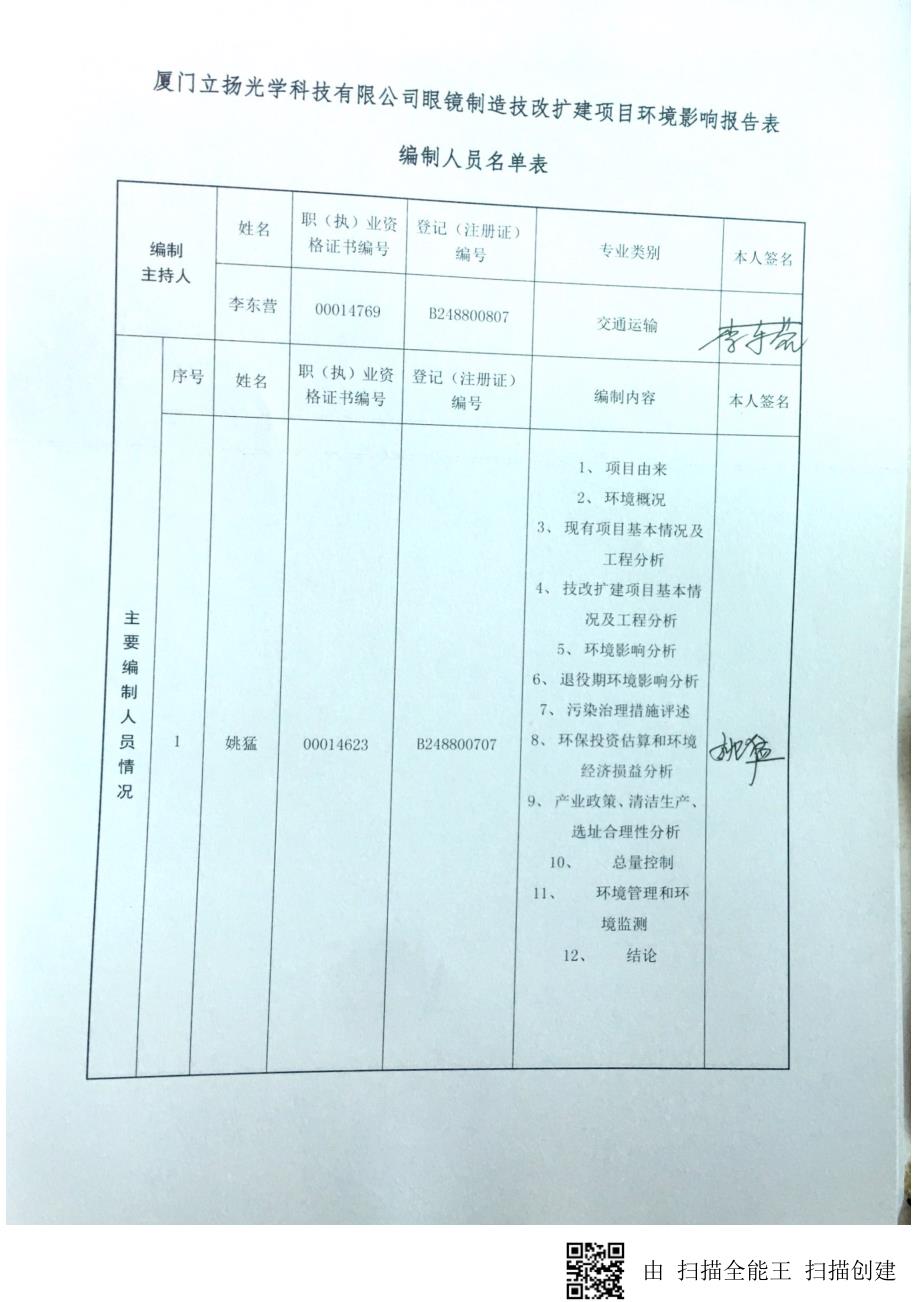 环境影响评价报告公示：眼镜制造技改扩建项目环评报告_第4页