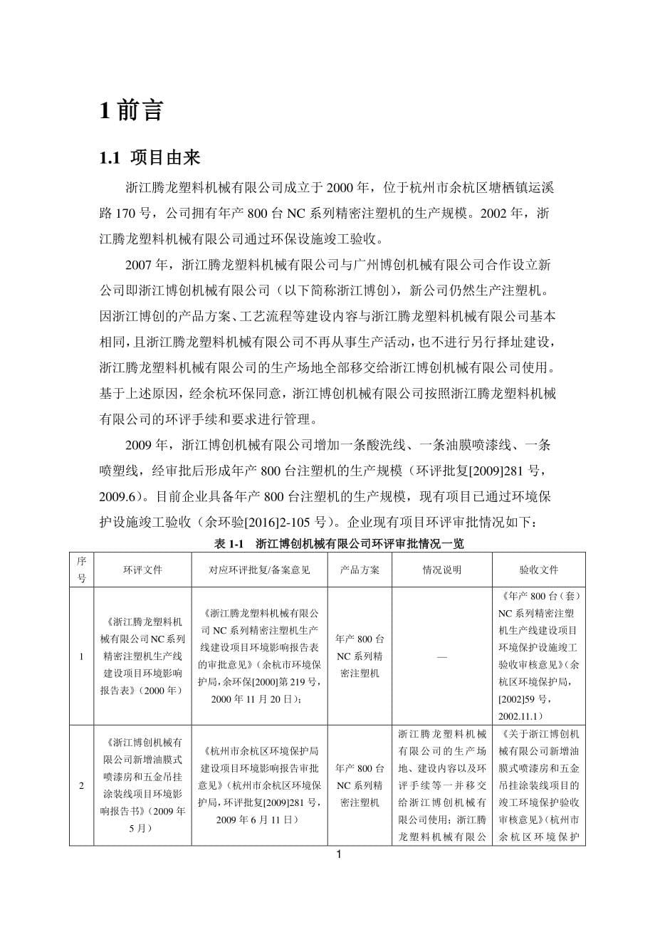 环境影响评价报告公示：年产800台注塑机技改项目环评报告_第5页