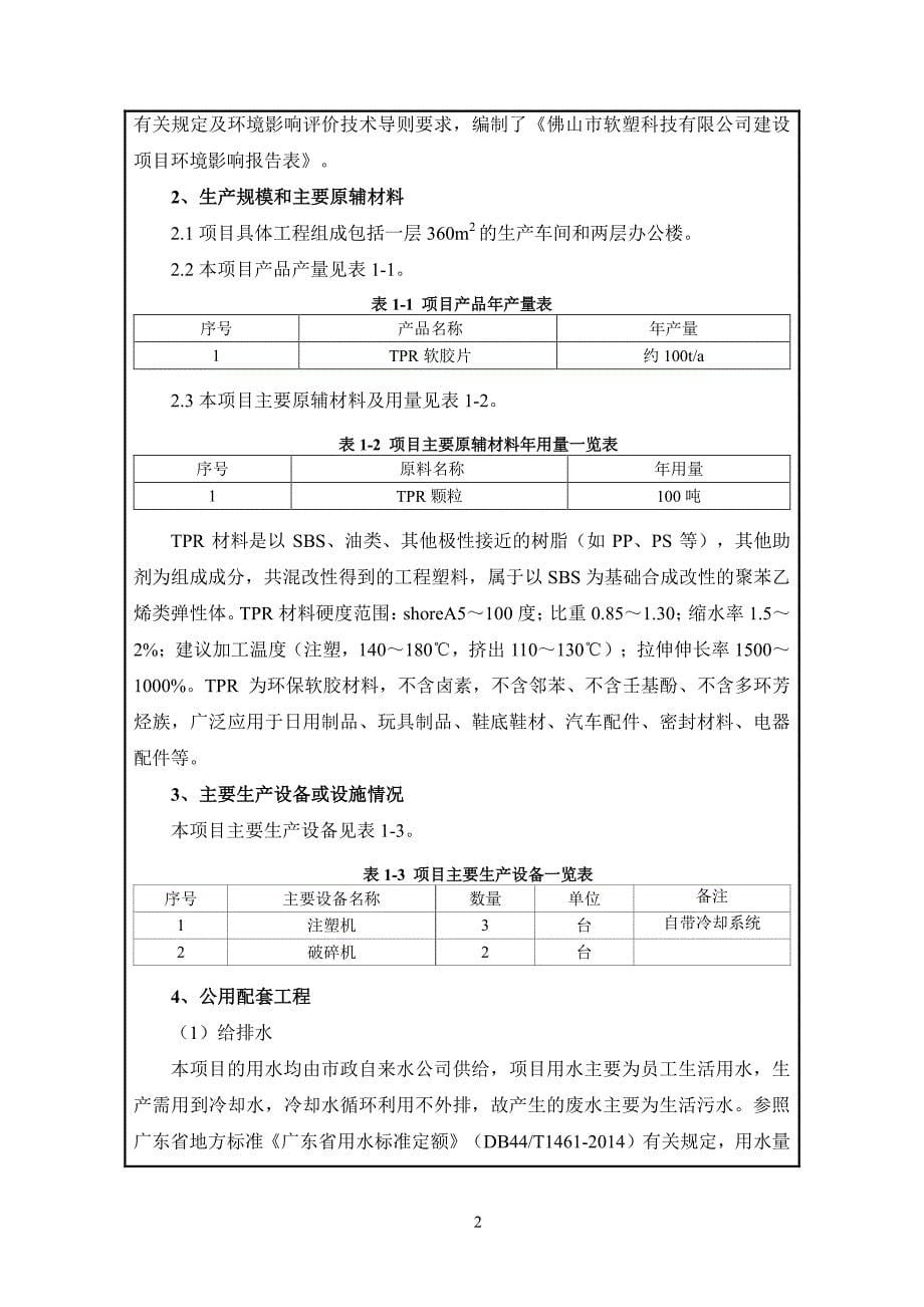 环境影响评价报告公示：软塑科技有限公司（新建）环评报告_第5页