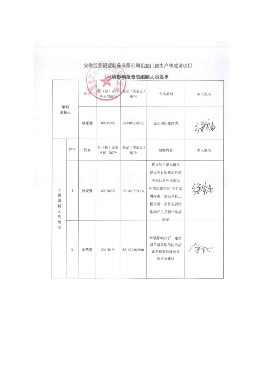 环境影响评价报告公示：安徽远景铝塑制品环评报告公示版本环评报告_第4页