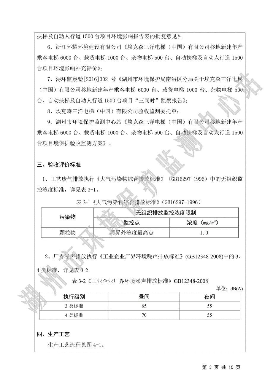 环境影响评价报告公示：移地新建乘客电梯台载货电梯台杂物电梯台自动扶梯及自动人行验收报告环评报告_第5页