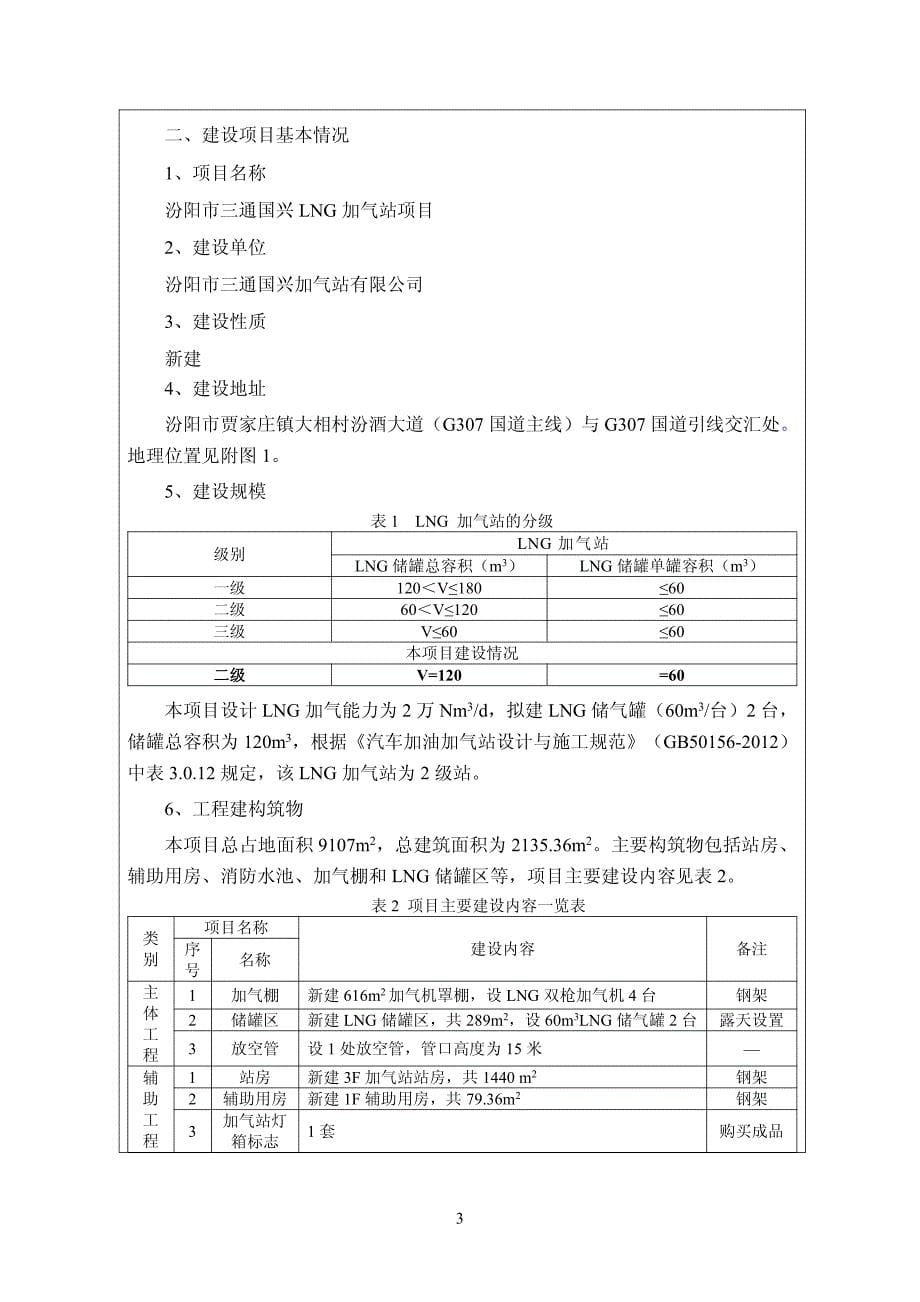 环境影响评价报告公示：汾阳市三通国兴lng加气站环评报告_第5页