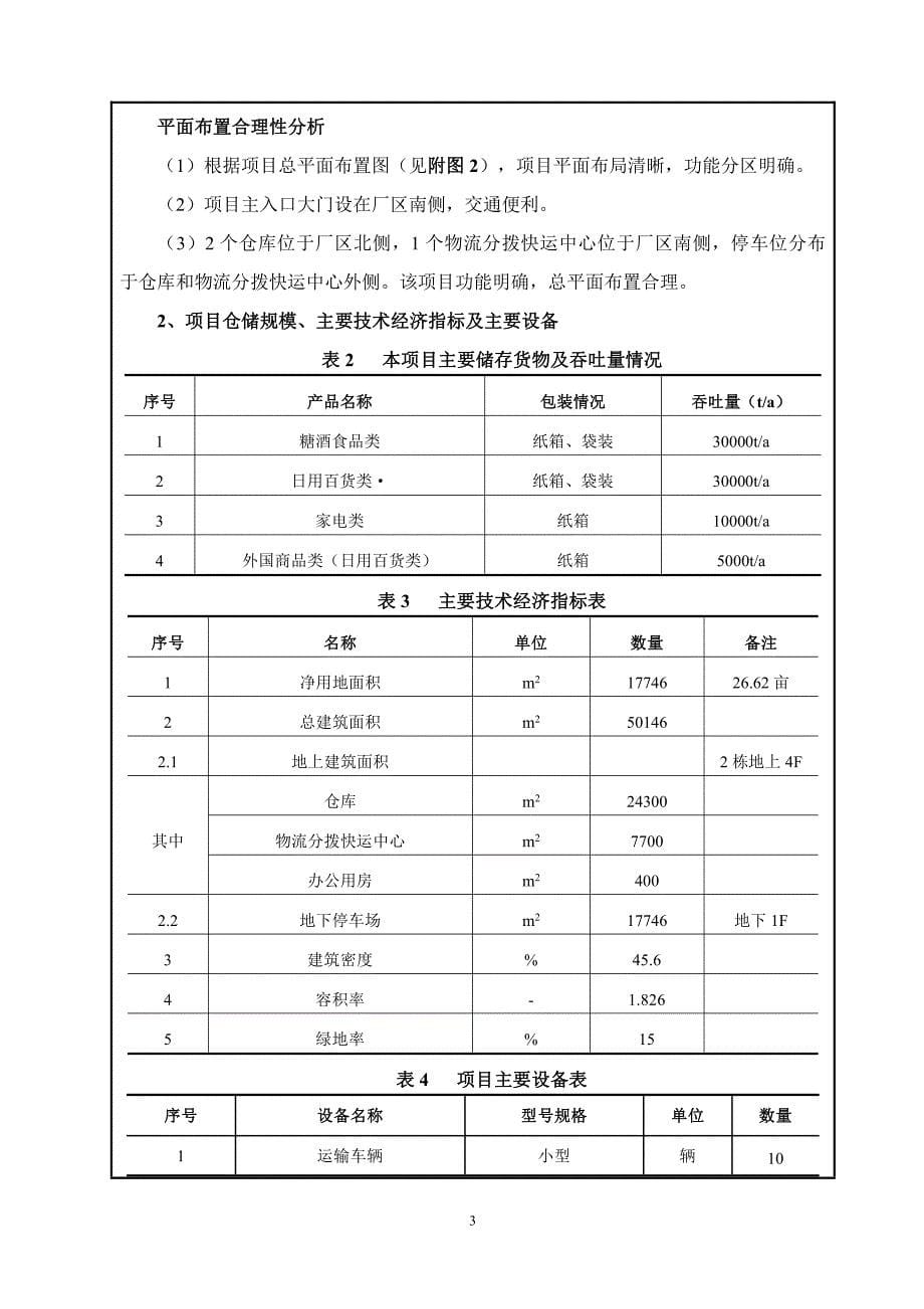 环境影响评价报告公示：照翱翔物流物流分拨交易中心环境报告表环评报告_第5页