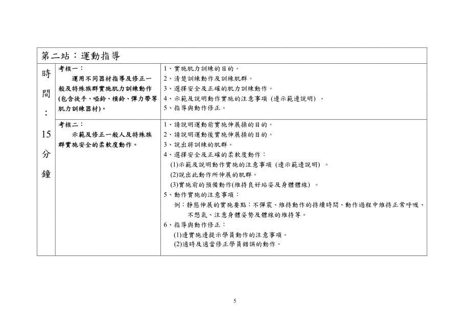 初级术科考核方法_第5页