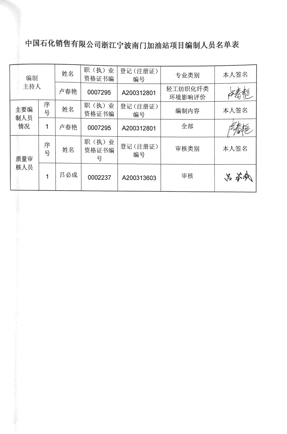 环境影响评价报告公示：浙江宁波南门加油站环评报告_第4页