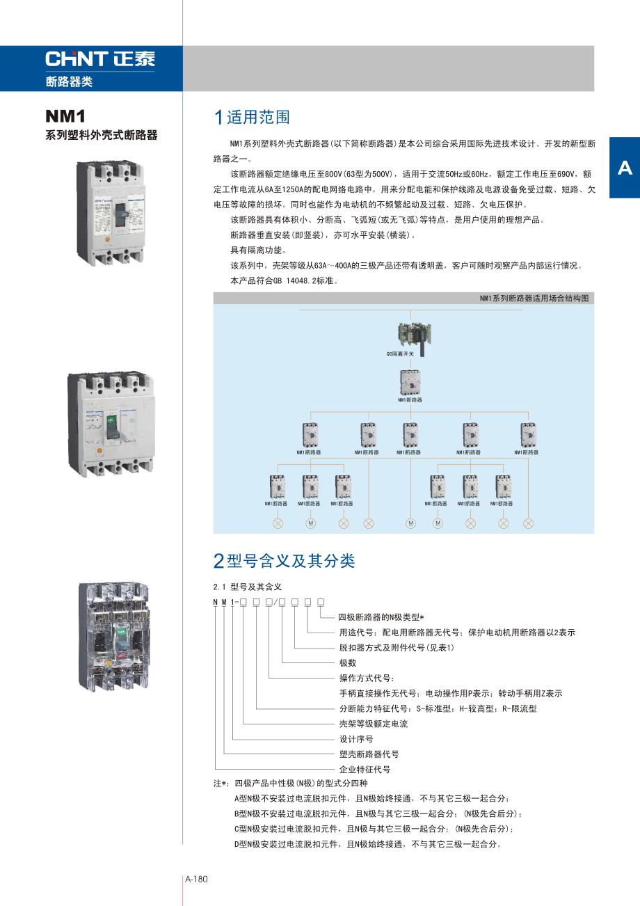 正泰断路器nm1系列_第1页