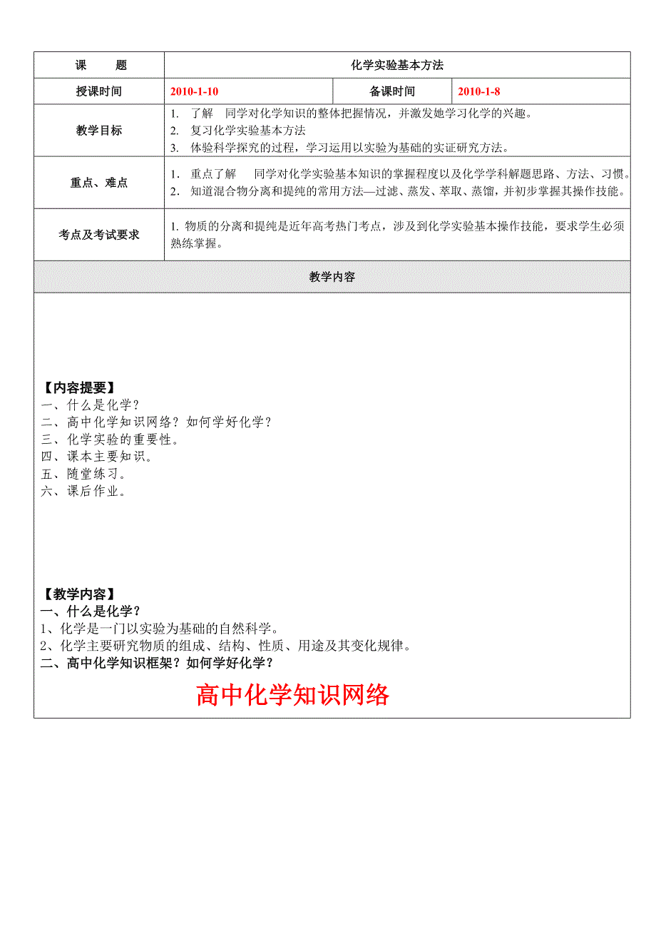 高一化学 从实验中学化学_第1页