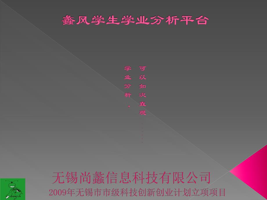 蠡风学生学业分析平台学 可业 以分 如析 次 ， 直 观_第1页