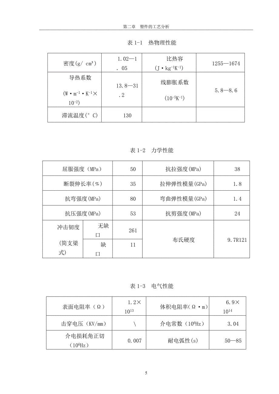 毕业设计 雨伞手柄塑料模具设计_第5页