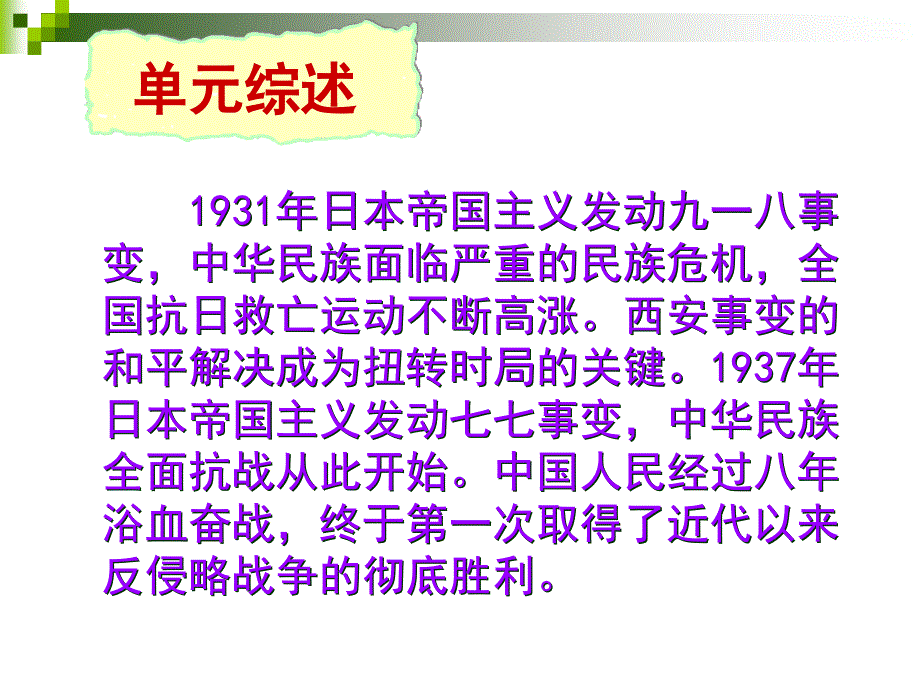 八年级历史上册第四单元复习课件(人教版)_第2页