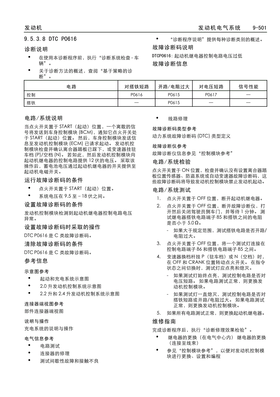 湖南万通汽修学校，别克新君越维修手册2009148_第3页