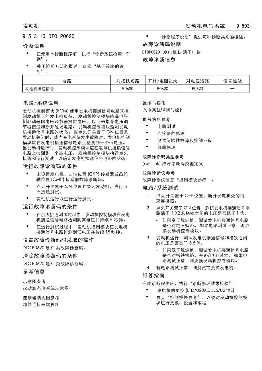 湖南万通汽修学校，别克新君越维修手册2009148_第5页