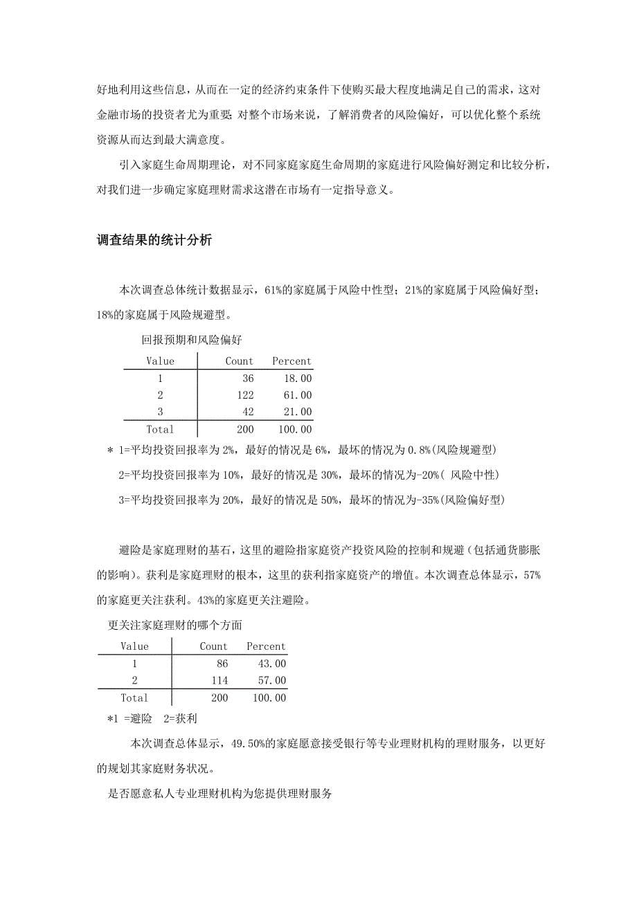 宁波市区居民理财需求调研报告_第5页