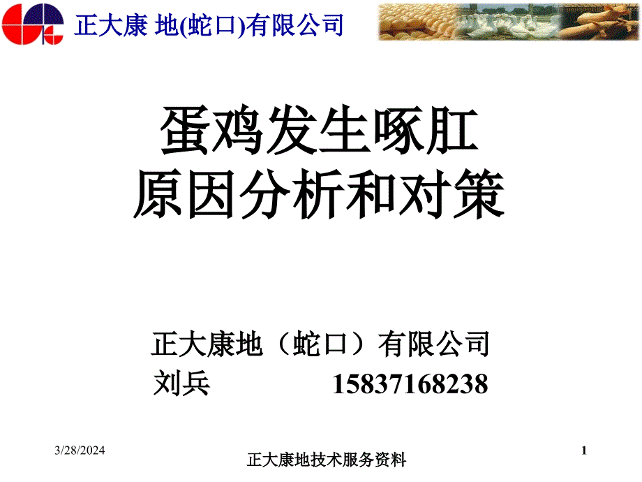 蛋鸡发生啄肛原因分析和对策_第1页