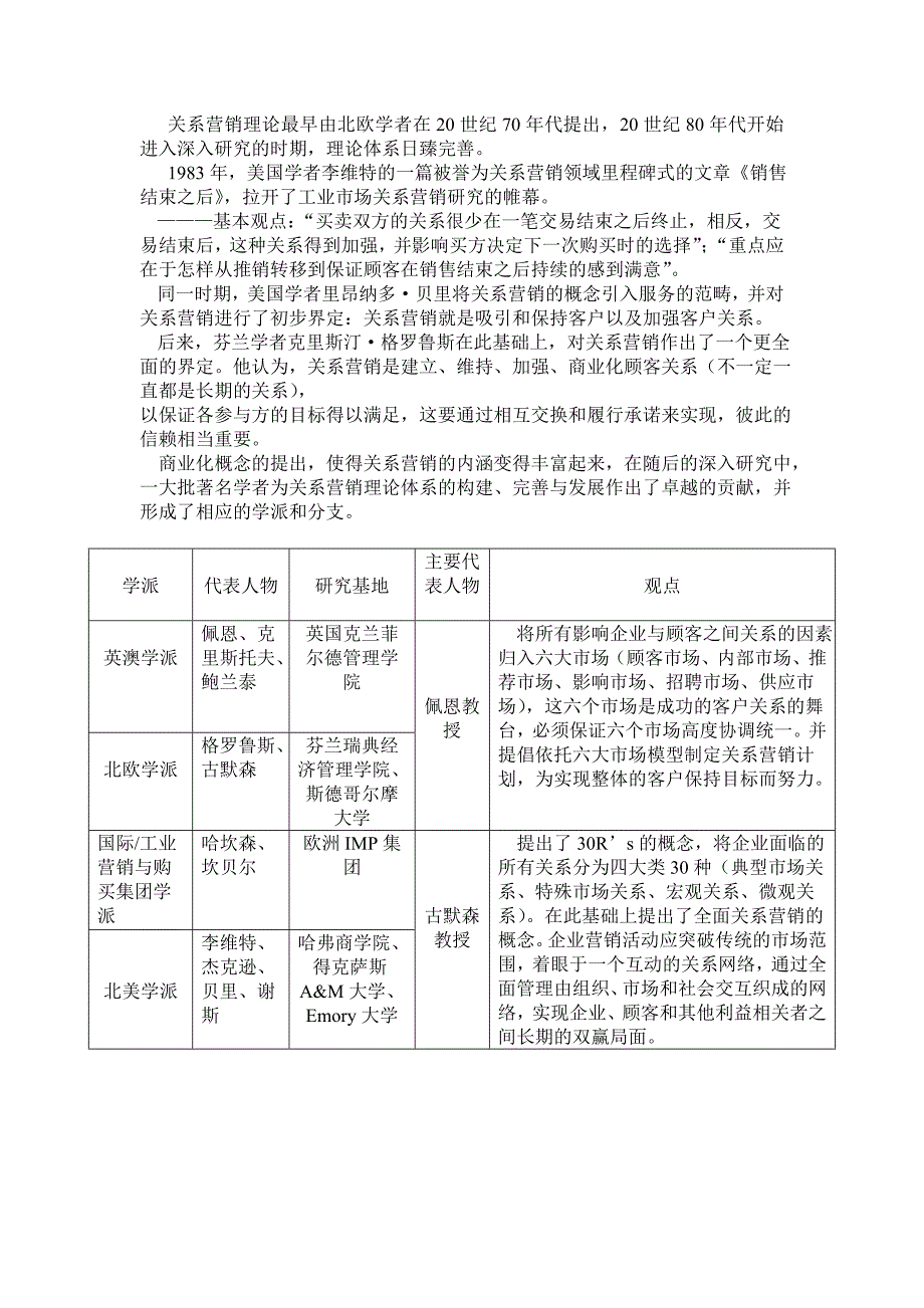 关系营销理论最早由北欧学者在20世纪70年代提出_第1页