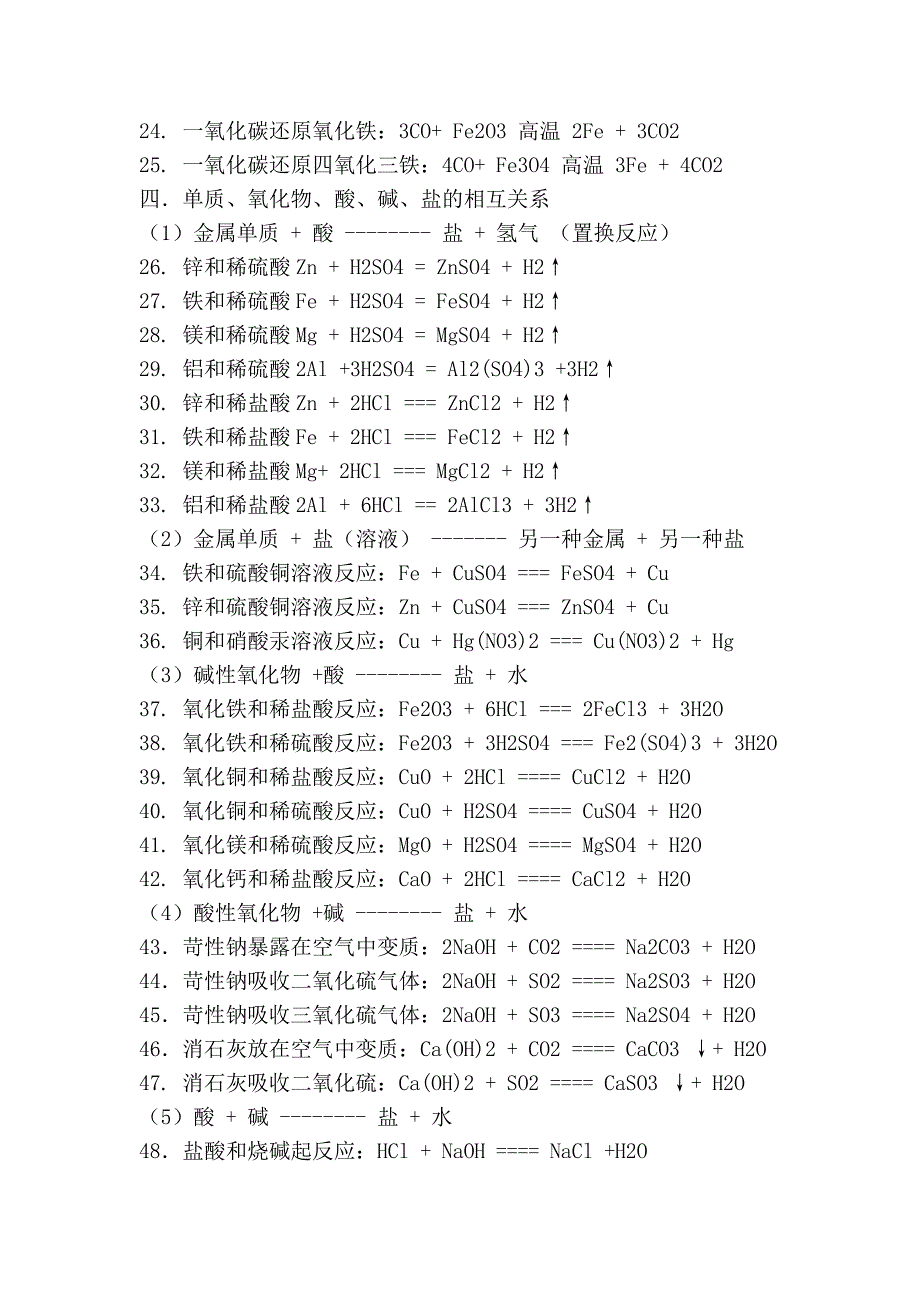 化学方程式大权_第2页