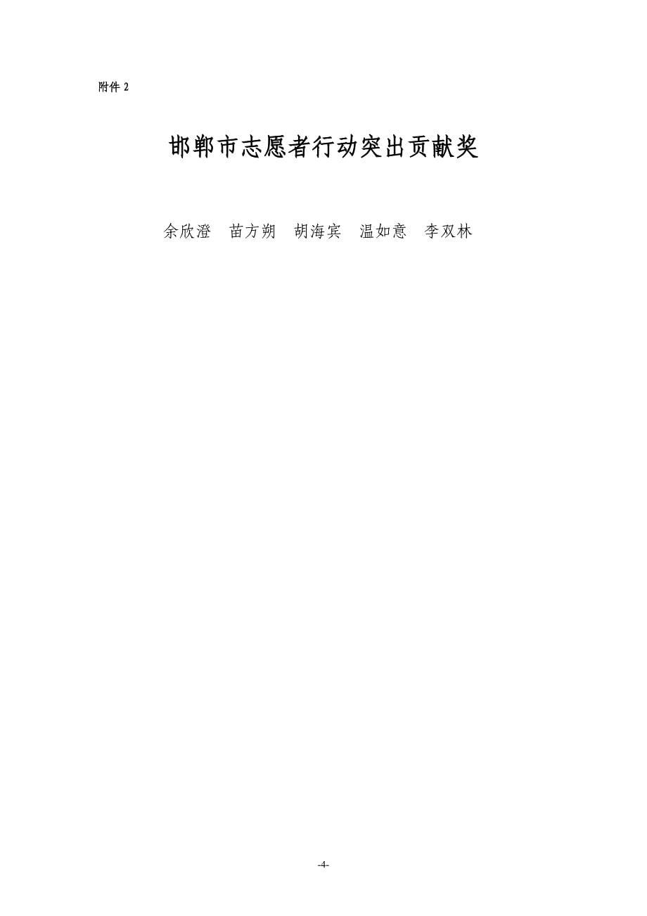 2009志愿者表彰文件_第5页