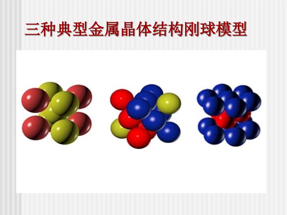 工程材料与热加工基础 第一章晶体结构1.3(课件3)_第3页