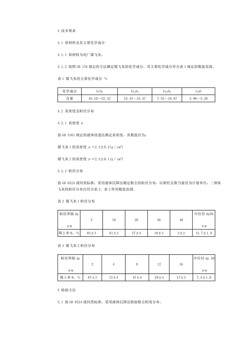 大气 试验粉尘标准样品 煤飞灰_第2页