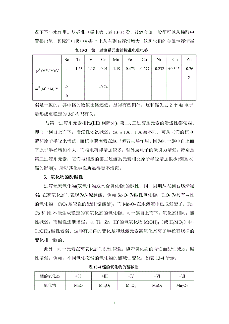 高中化学 第13章过渡元素(一) 铜族和锌族元素_第4页