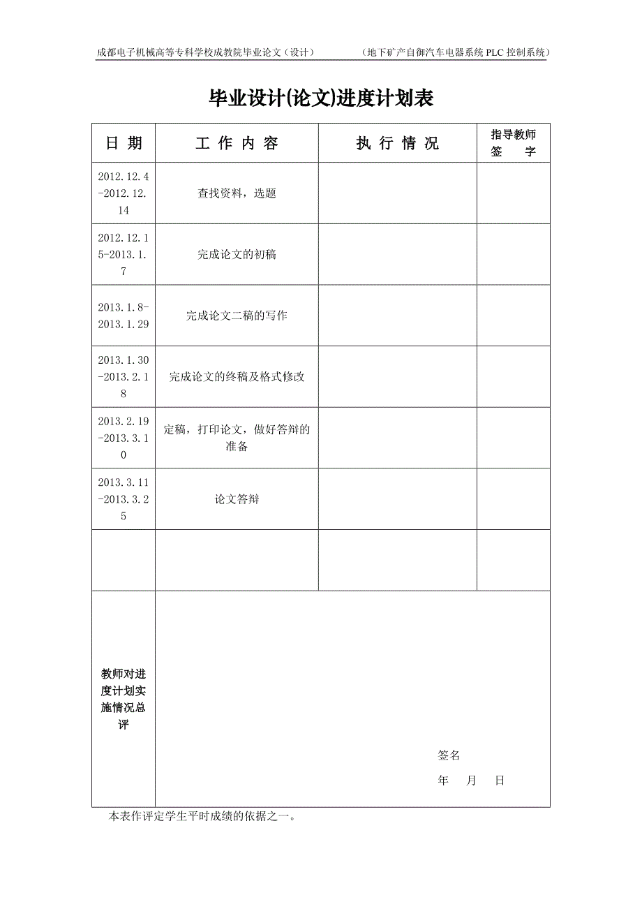 地下矿产自御汽车电器系统PLC控制系统_第3页