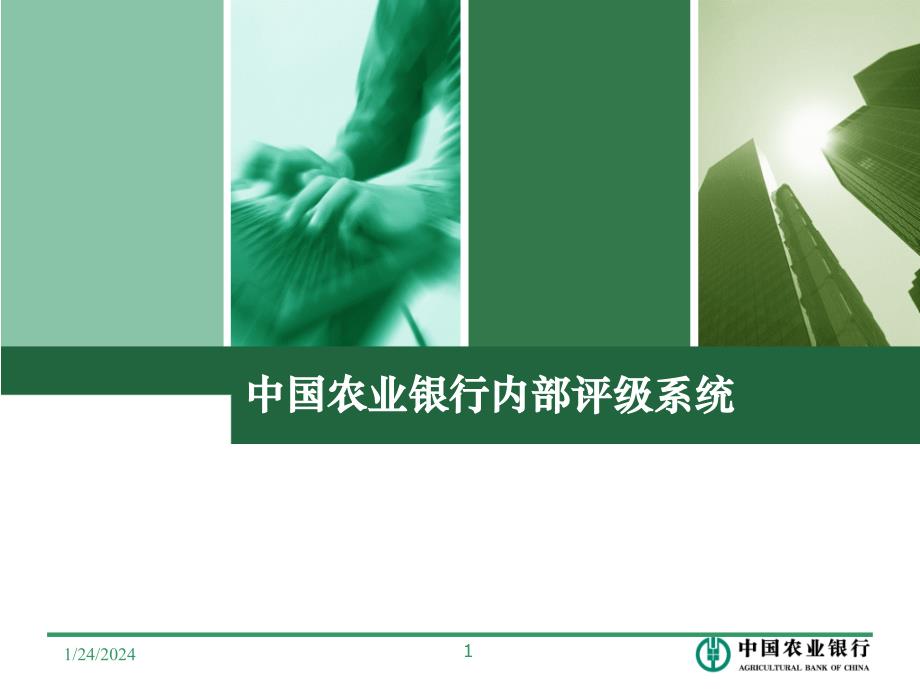 中国农业银行内部评系统_第1页