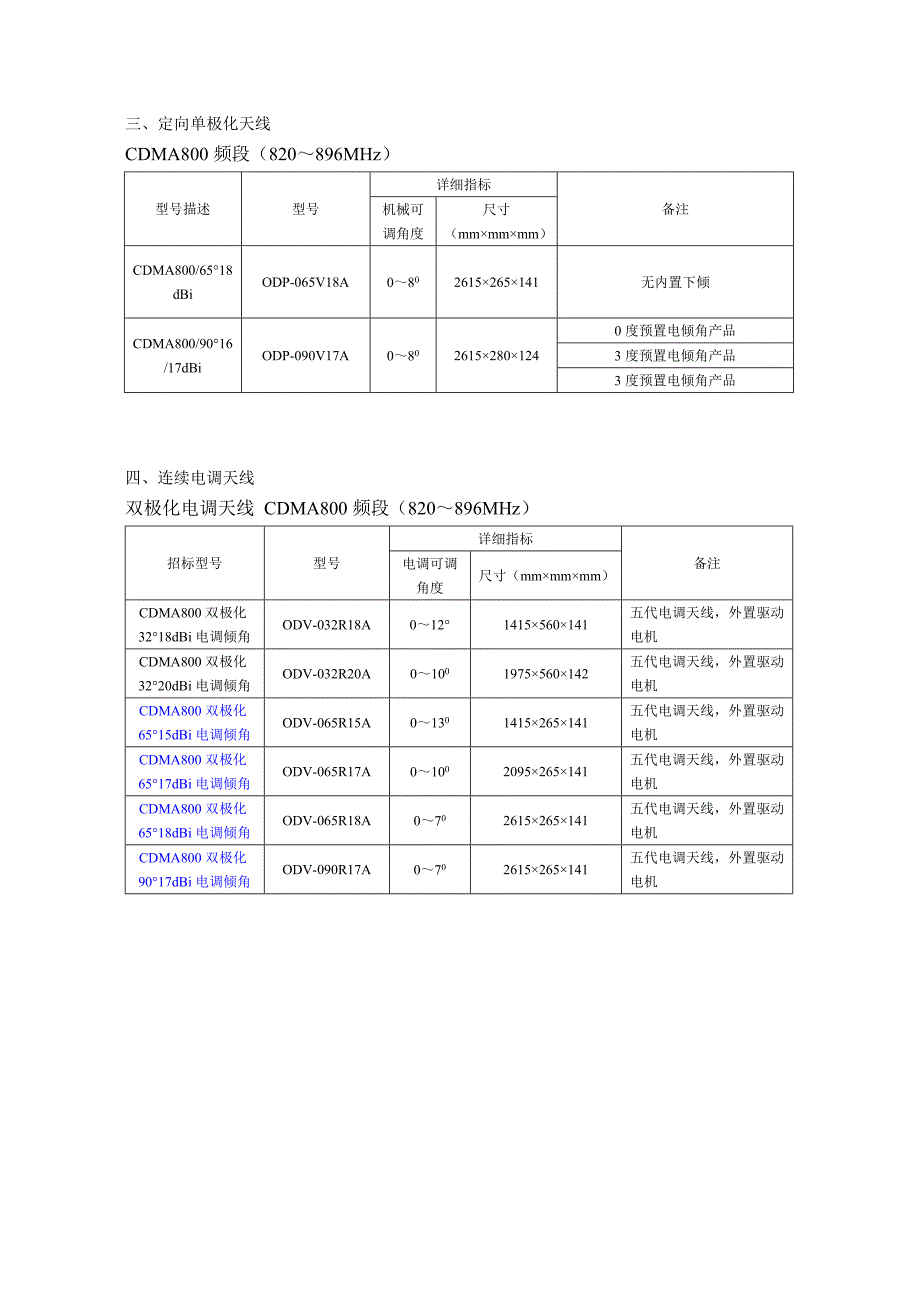 京信电信基站天线资料_第2页