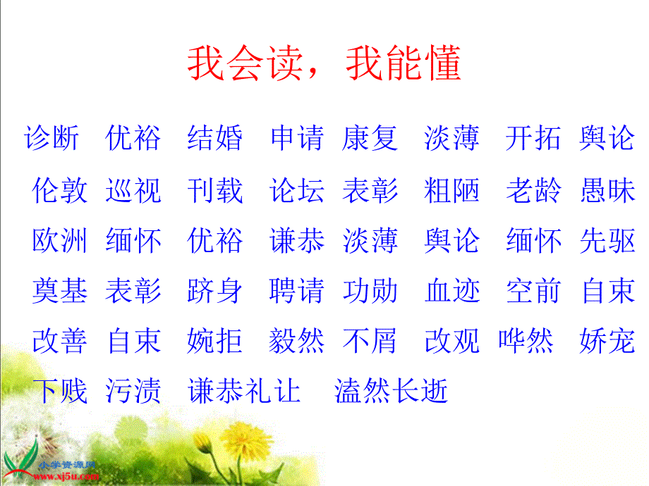 白衣天使课件(北师大版六年级语文下册课件)_第4页